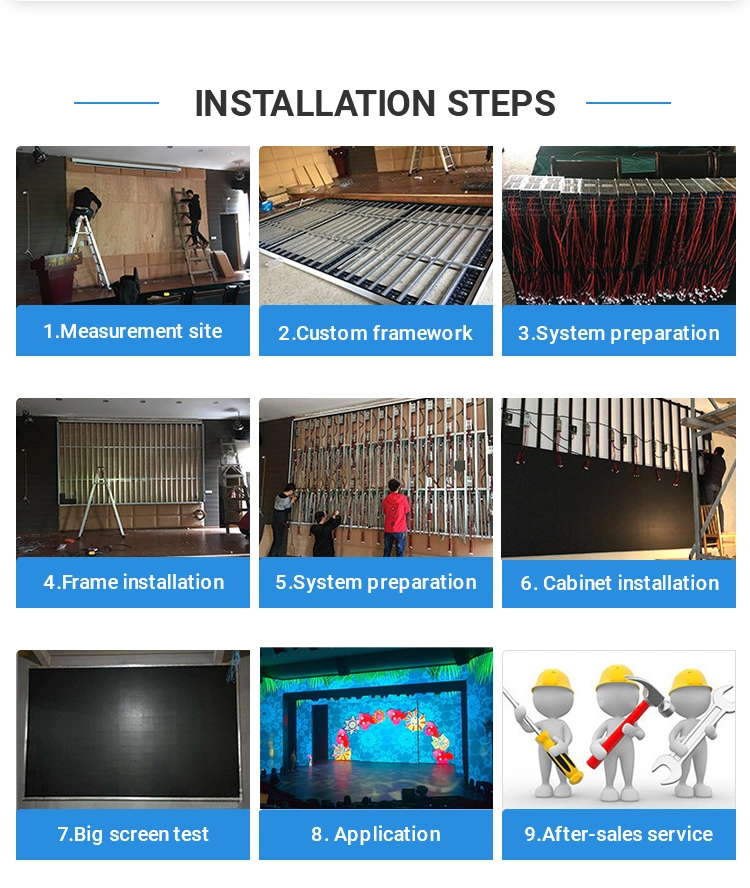 Indoor Nationstar P3 LED SMD High Refresh Rate Module