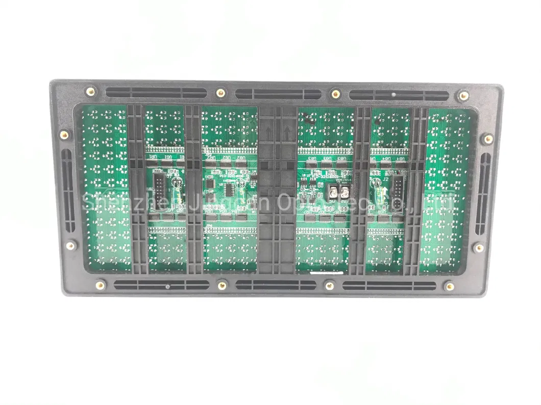 Outdoor Cross LED Sign DIP P10 RGB LED Display Module 320*160mm