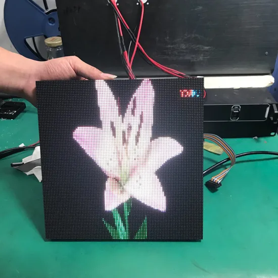 P2.604mm 내부 풀 컬러 고재생 RGB 96X96 LED 매트릭스 비디오 광고 디스플레이 모듈
